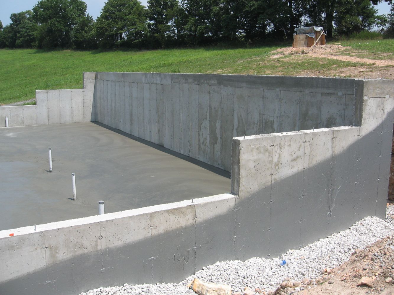 Concrete structure — Branson, MO — A Down II Earth Concrete Services