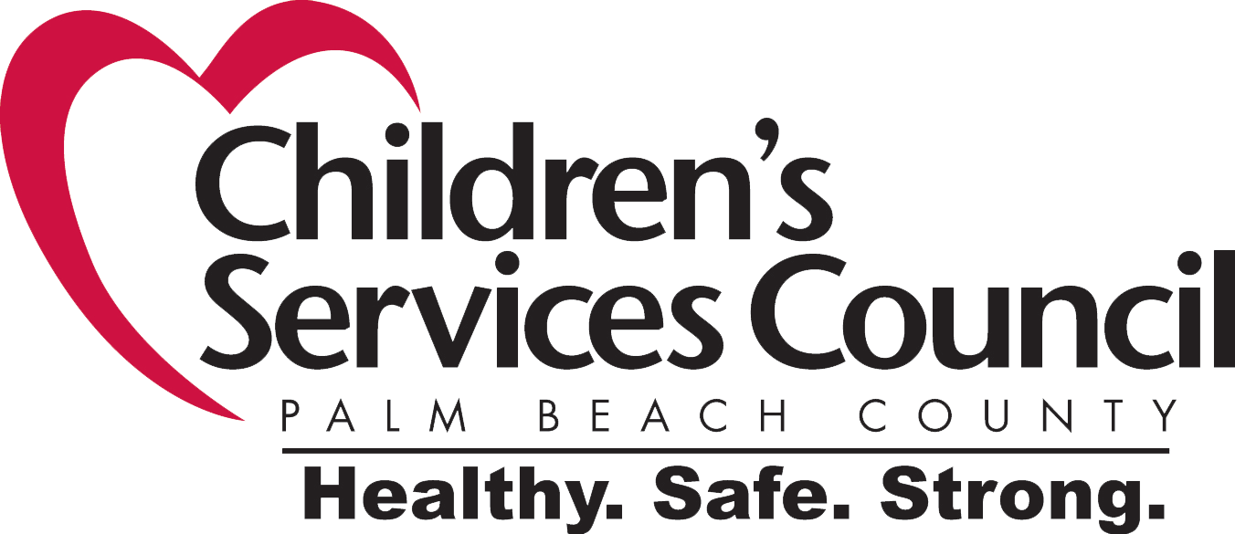 The logo for the children 's services council in palm beach county