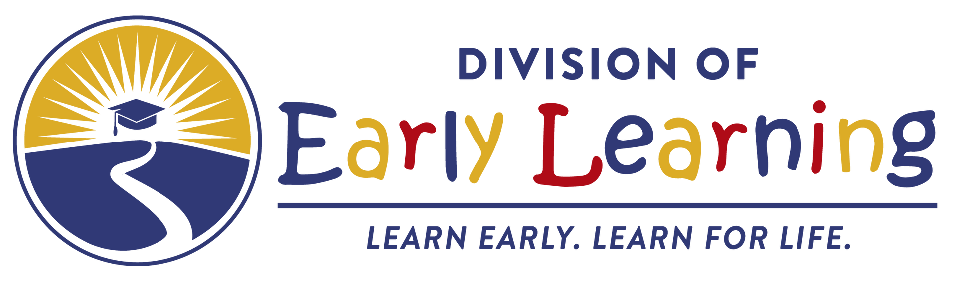 The division of early learning logo says learn early learn for life
