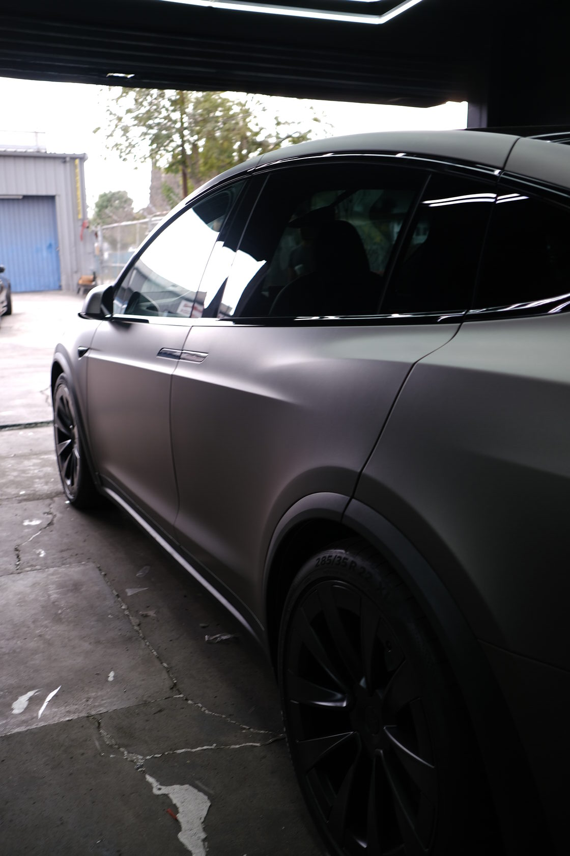 Car body wraps installed on Tesla at XWRAPS.