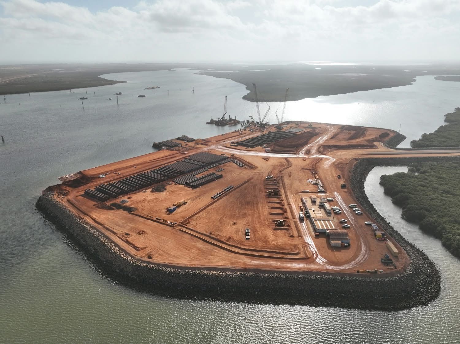 Marine infrastructure development