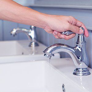 Professional Plumbers — Opening Faucet in Indianapolis, IN