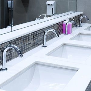 Commercial Plumbing — Clean Commercial Sinks in Indianapolis, IN