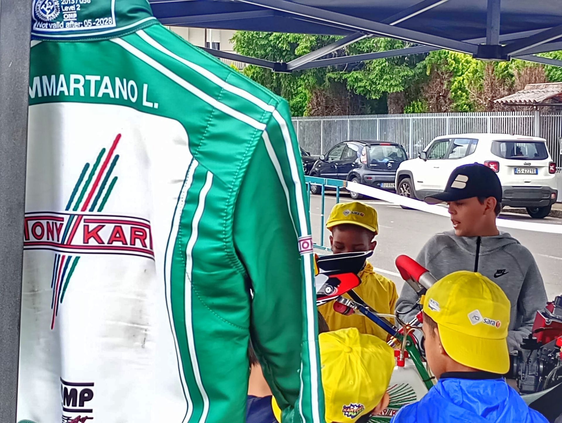 Lorenzo Sammartano con Aci Sport, FiA, Karting in piazza