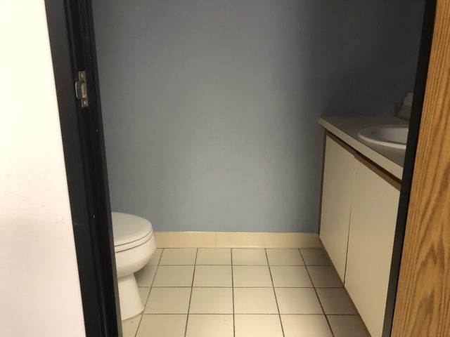 Office Tiled Bathroom — Clifton, NJ — Evergreen Commercial Real Estate Brokers Inc