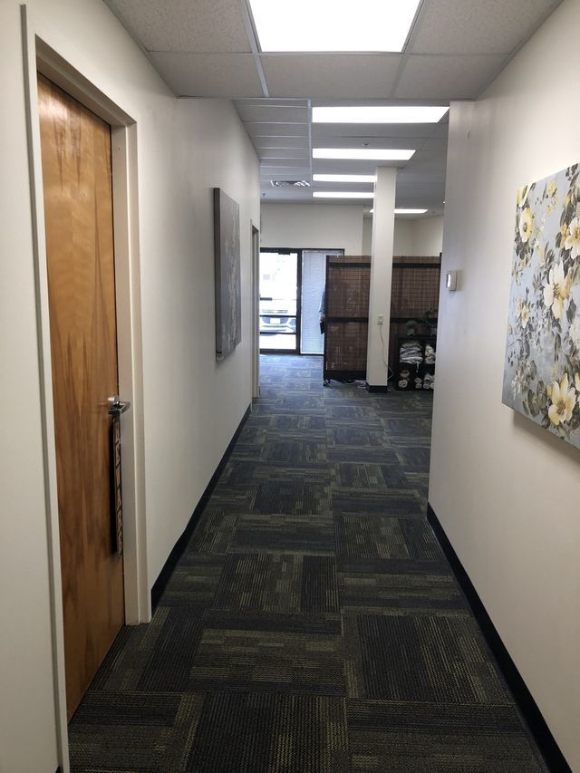 Office Carpeted Hall — Clifton, NJ — Evergreen Commercial Real Estate Brokers Inc
