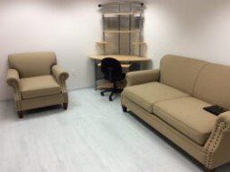 Cream Colored Couch — Clifton, NJ — Evergreen Commercial Real Estate Brokers Inc
