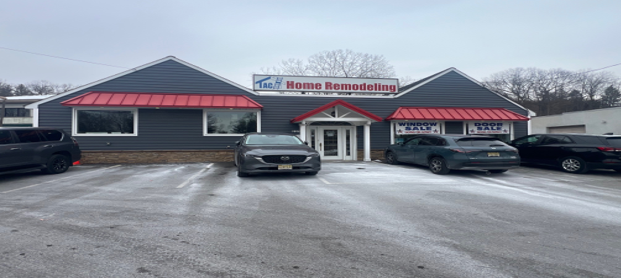 A gas station with a sign that says sunrise express