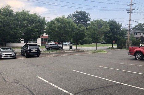 Parking Area Of Office Condo — Clifton, NJ — Evergreen Commercial Real Estate Brokers Inc
