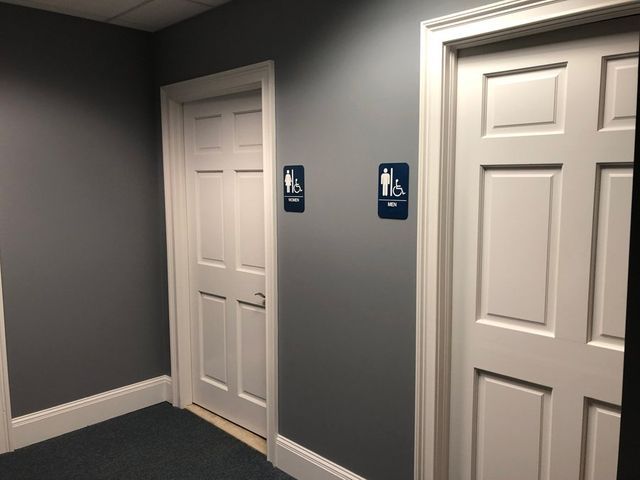 Two White Office Doors — Clifton, NJ — Evergreen Commercial Real Estate Brokers Inc