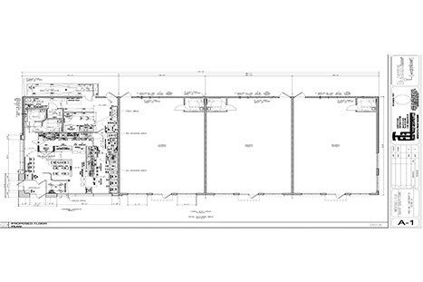 Prime Retail Building Floor Plan — Clifton, NJ — Evergreen Commercial Real Estate Brokers Inc