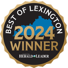 A badge that says best of lexington 2024 winner