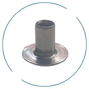 Stainless Steel Weld T-Nut with Round Base