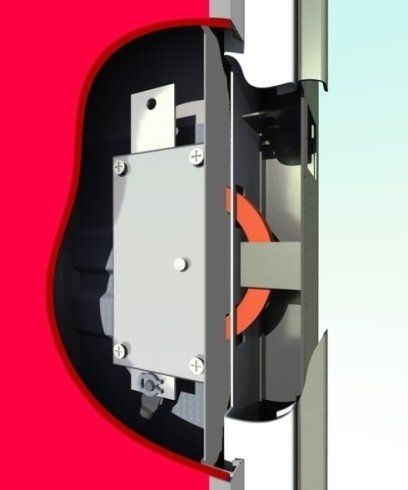 deviatori rotanti per porta blindata