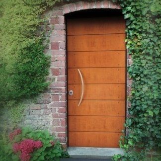 porta blindata in legno per casale