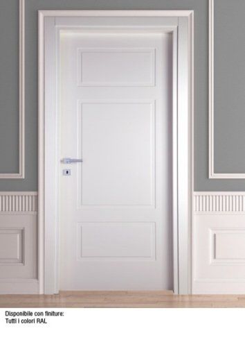 Porta laccata da interni