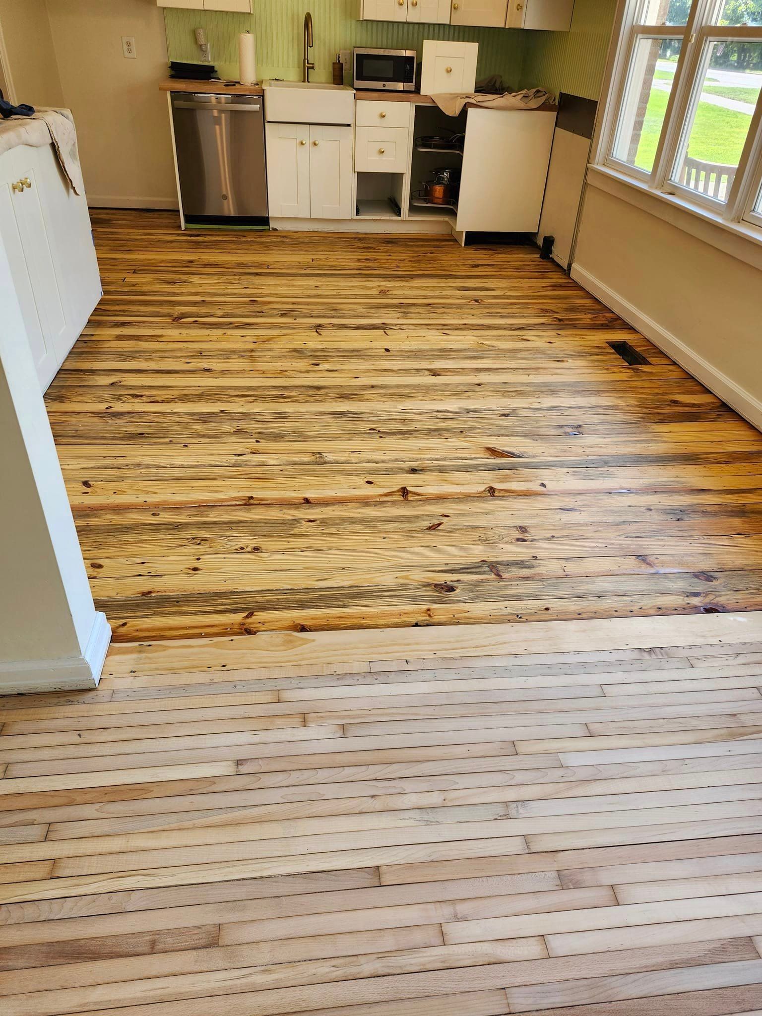 Light brown Wood Floors