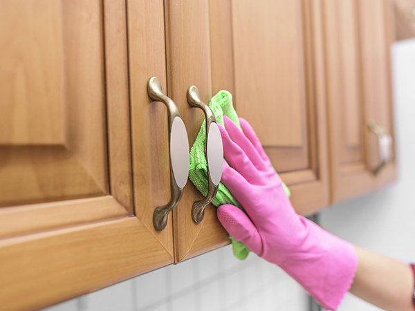 Cleaning the cabinet Cleaning the cabinet