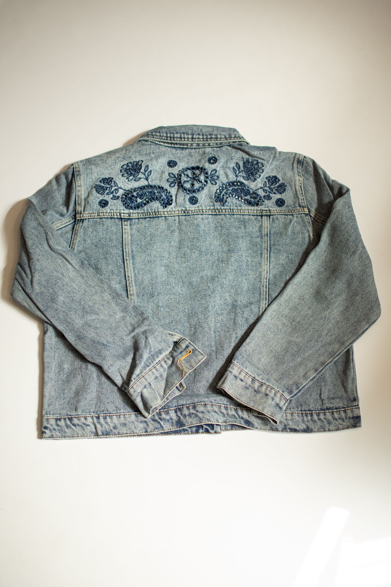 Campera de Jean Bordada