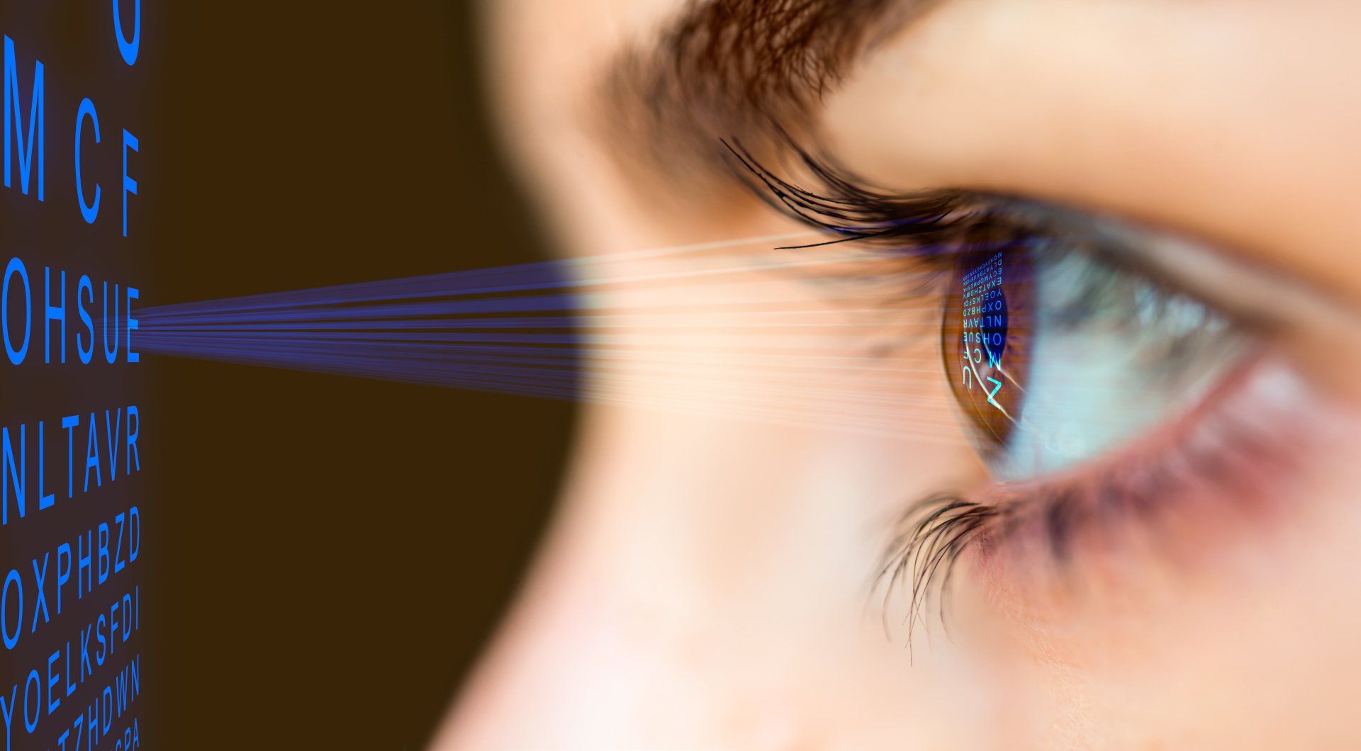 exame de biometria óptica