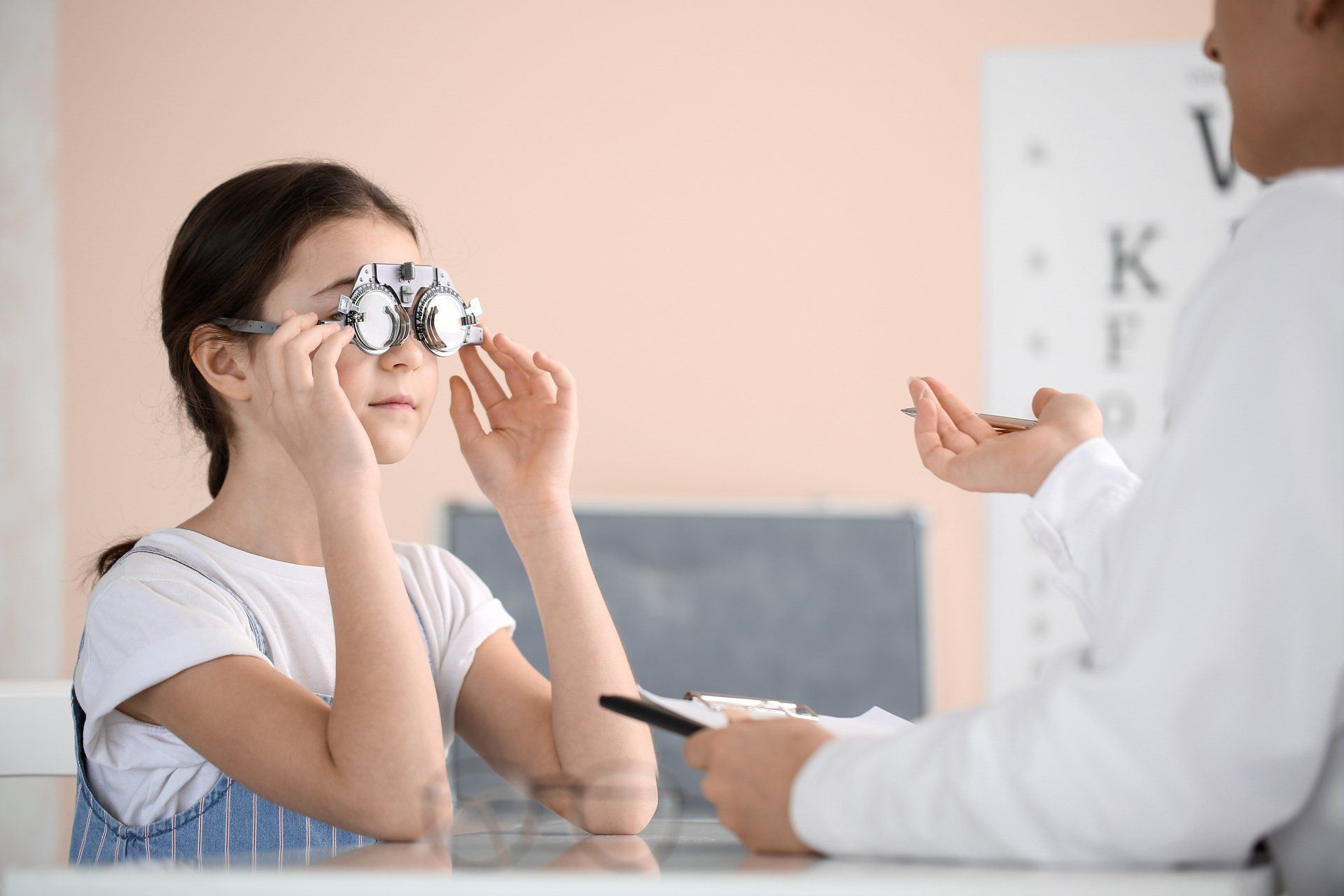 O que pode ser diagnosticado no teste de acuidade