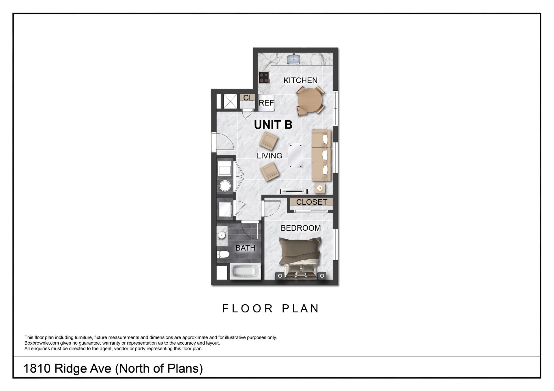 Unit B Floor Plan