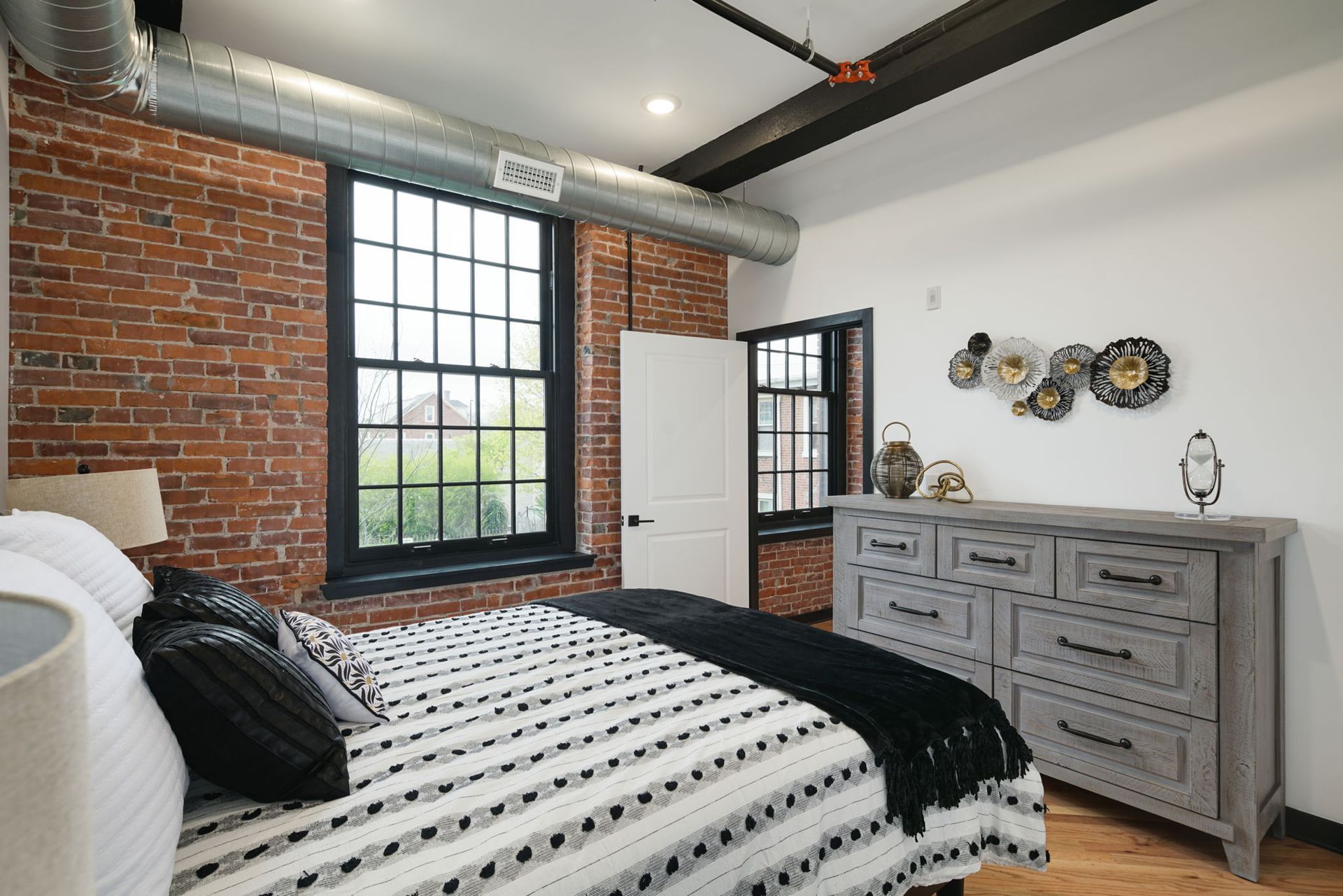 Interior Photo of Walnut Mills Lofts Bedroom