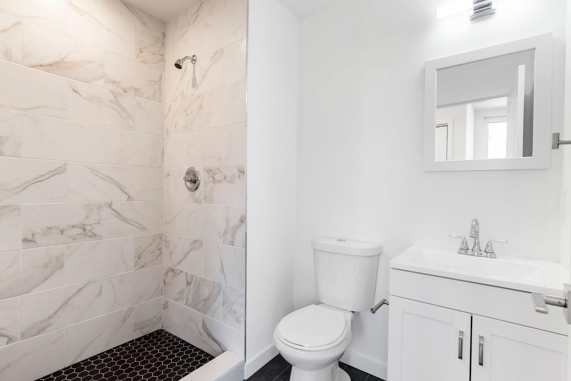 Interior Photo of 54th Street Bathroom