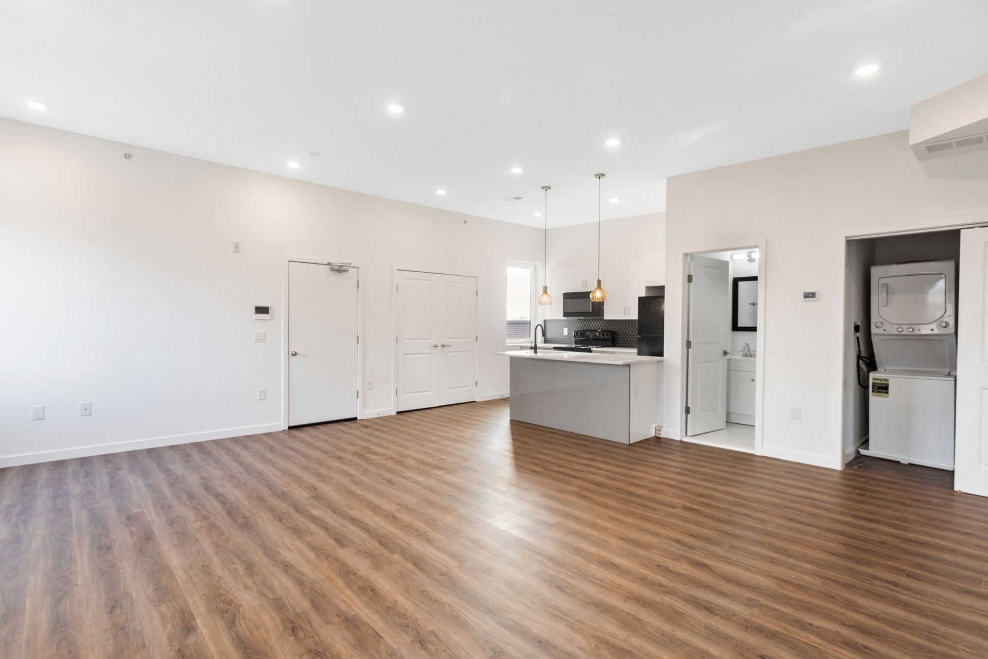 Interior Photo of Empty Living Room