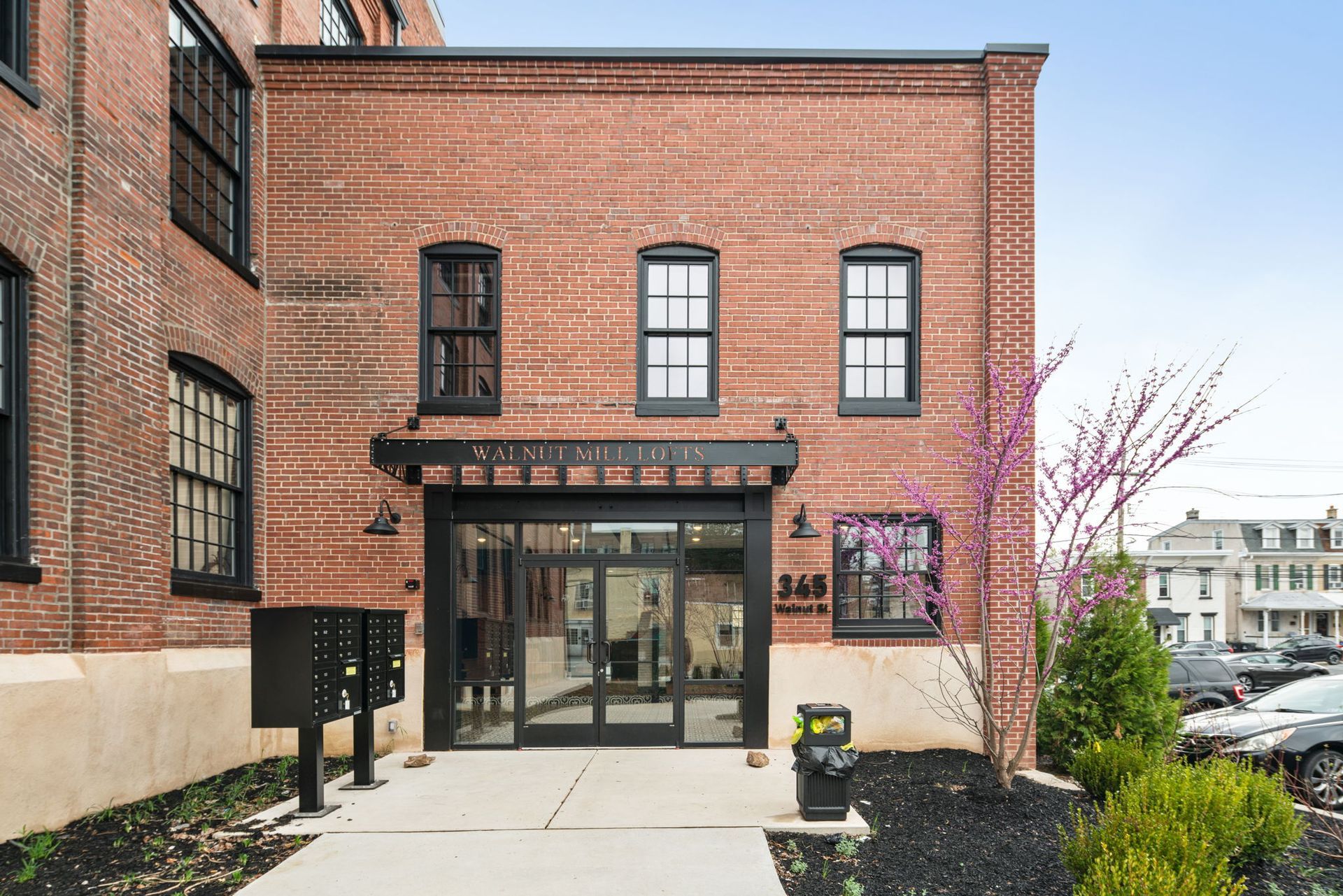 Exterior Photo of Walnut Mills Lofts