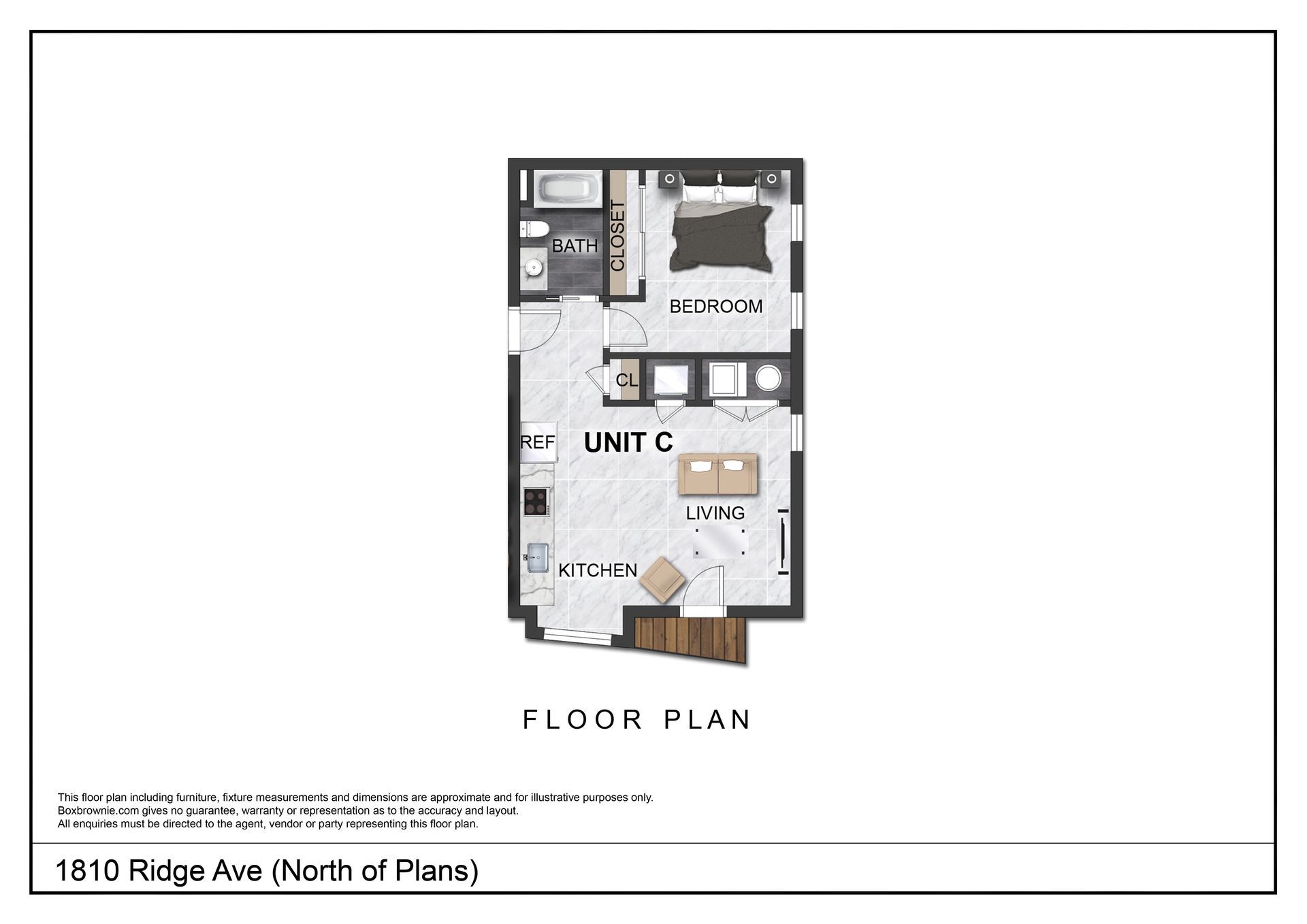 Unit C Floor Plan