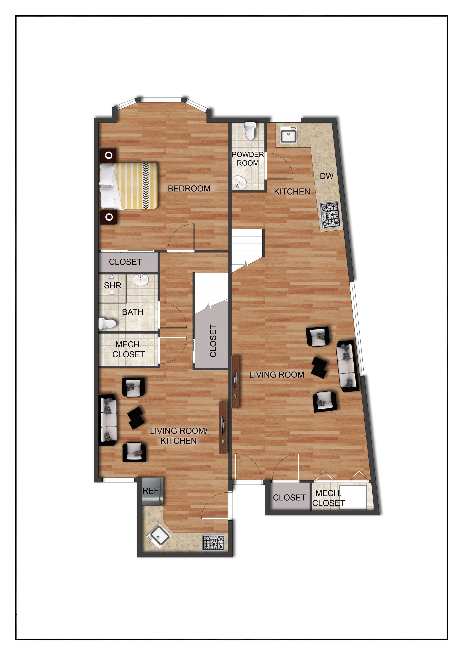 54th Street Floor Plans