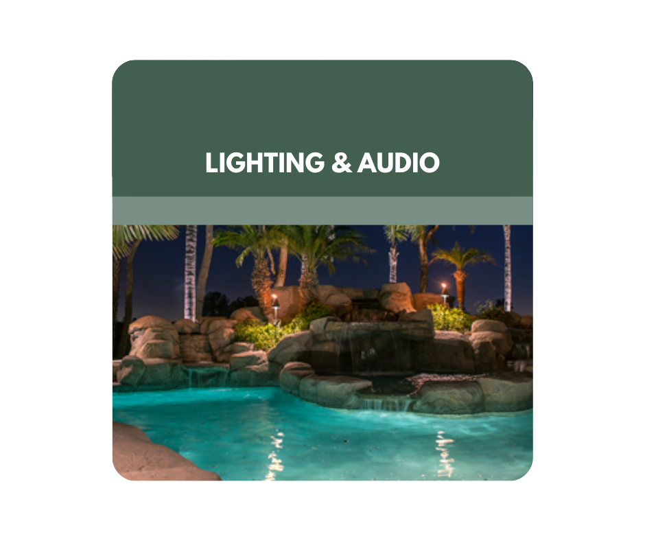 The front of a house is lit up at night