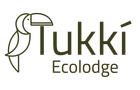 El logotipo de Tukki Ecolodge tiene un tucán.