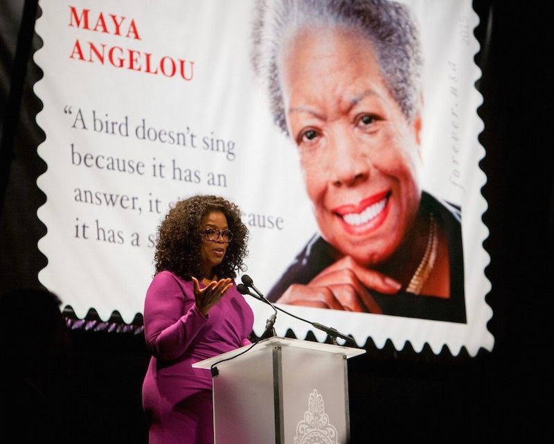 Oprah at Maya Angelou Ceremony Event Production Services