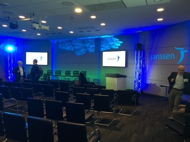 Janssen live event production services in NYC