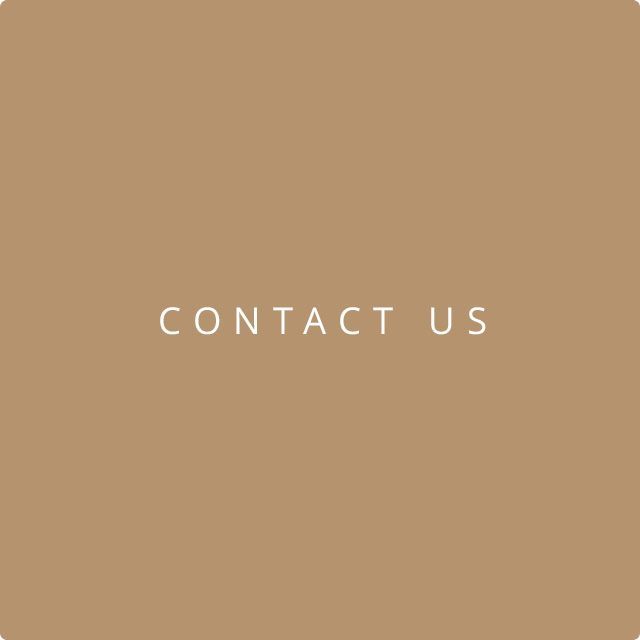 A brown background with the words `` contact us '' written on it.