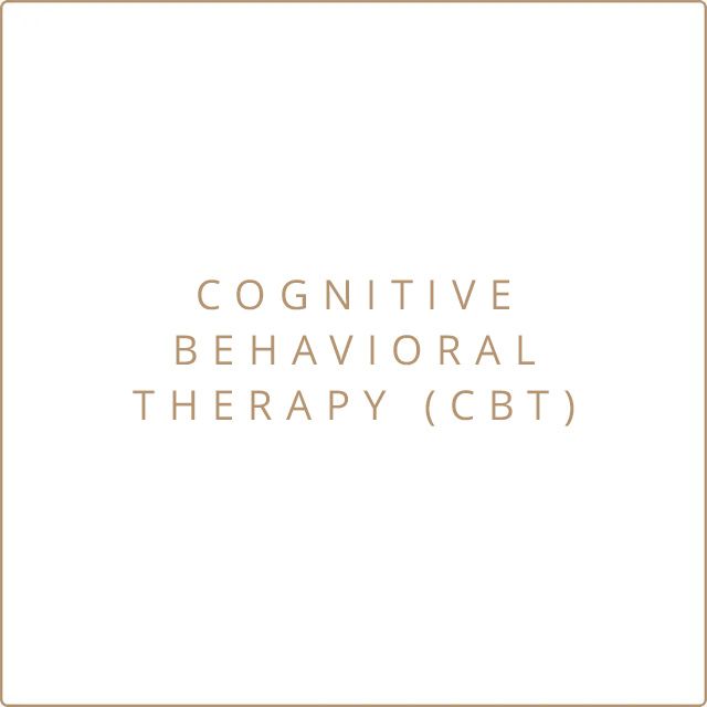 A logo for cognitive behavioral therapy ( cbt )