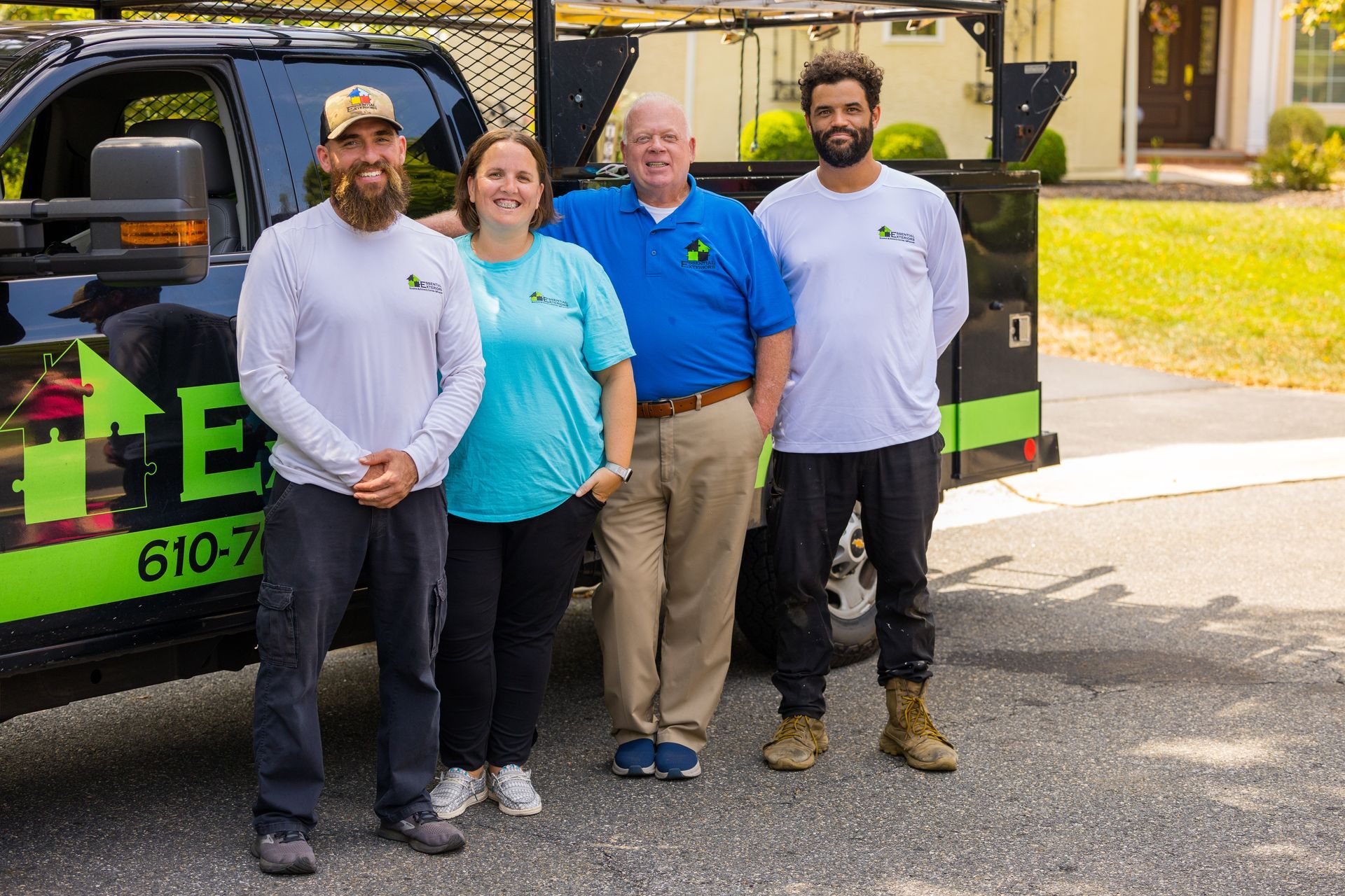 Photo of the Essential Exteriors team.