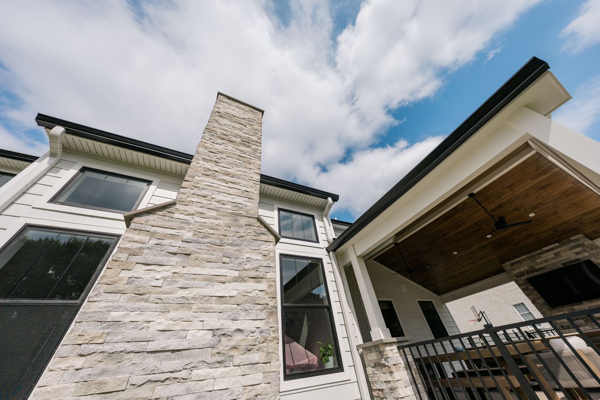 Photo of a home repaired by Essential Exteriors.