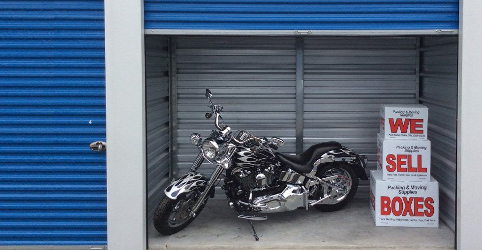 Motorbike Storage — Self Storage in West Lafayette, IN