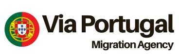O logótipo da agência de migração via portugal