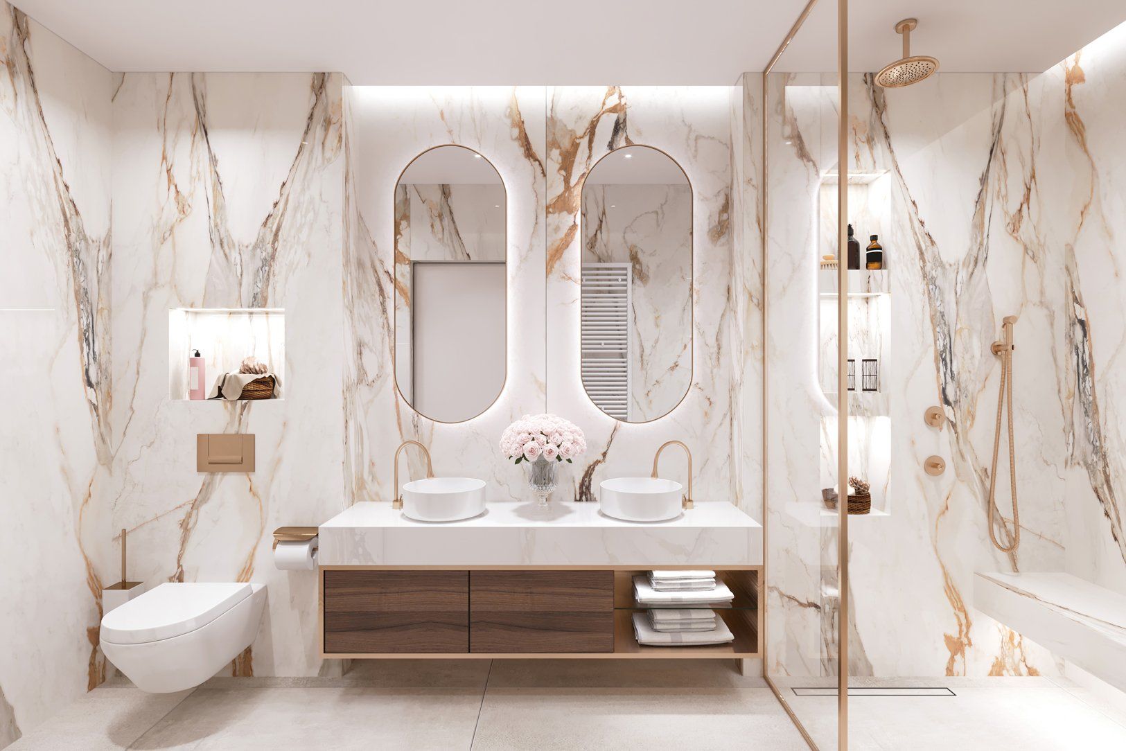 Luxurious Bathroom Interior — Sydney, NSW — Salsa Tiling