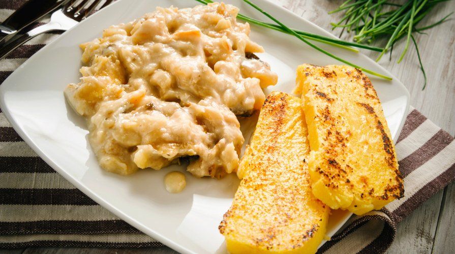 BACCALA CON POLENTA