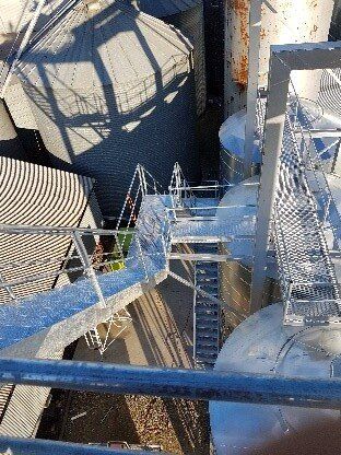 Bins Grain Storage - Shea-Oak Log, SA - Leske Engineering