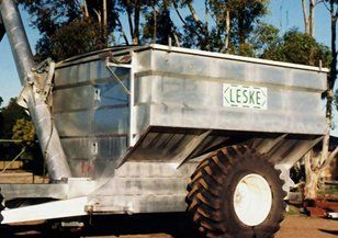 Feeder Bin In The Farm - Shea-Oak Log, SA - Leske Engineering