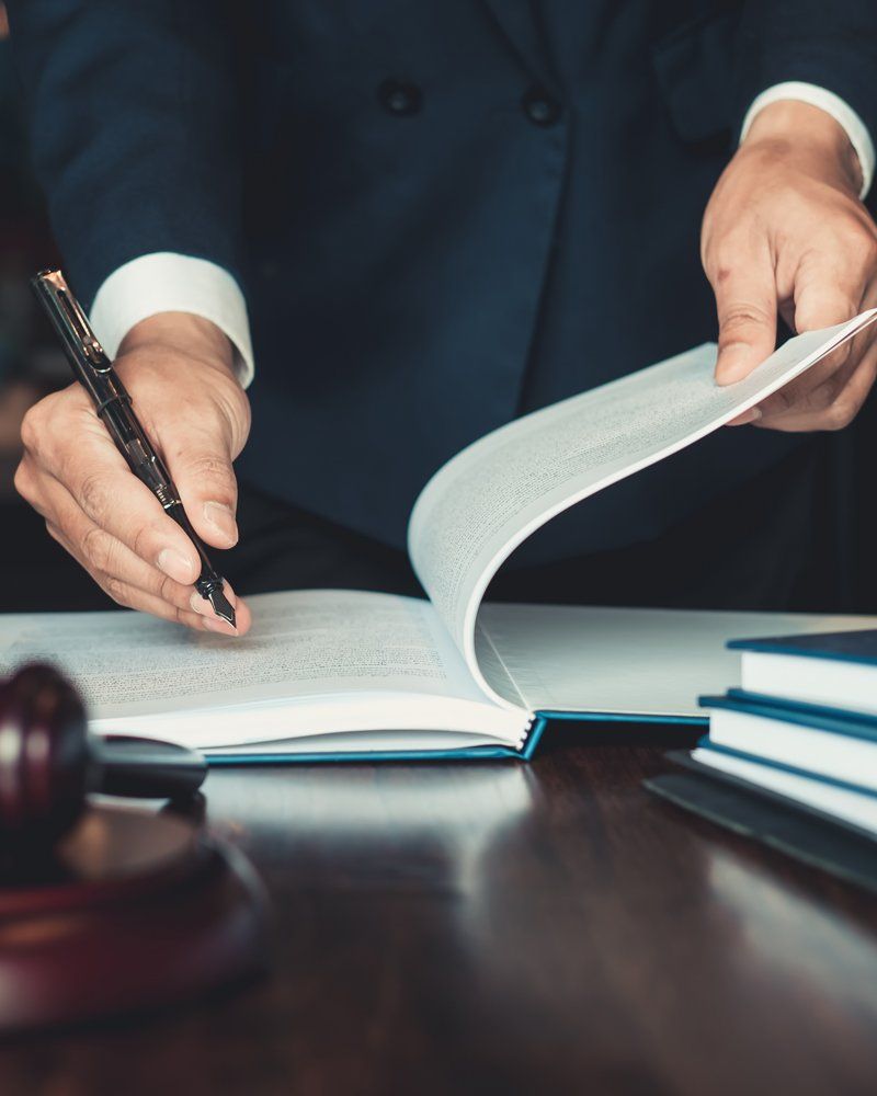 Attorney Signing Papers — Cumberland, MD — Buckel Levasseur Phillai & Beeman LLC