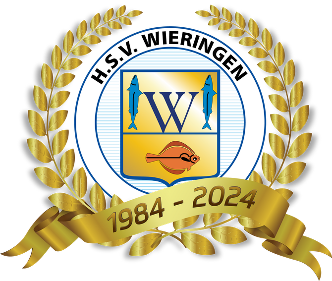 jubileum logo hengelsport vereniging wieringen