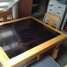 Wooden Framed Table - Auckland, NZ - Papakura Furniture & Door Refinishers Limited