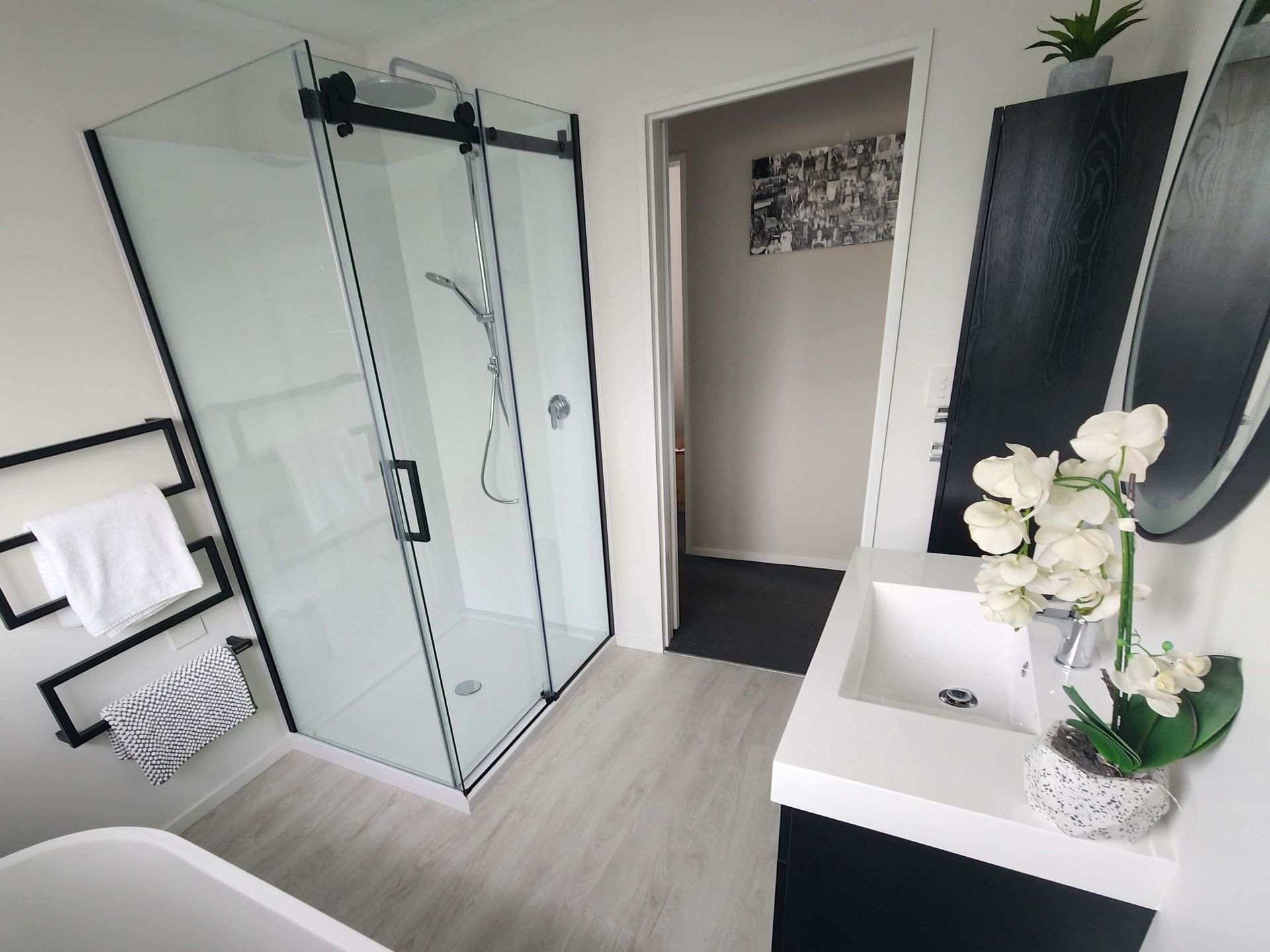 sophisticated bathroom